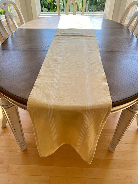 Light Yellow Table Runners